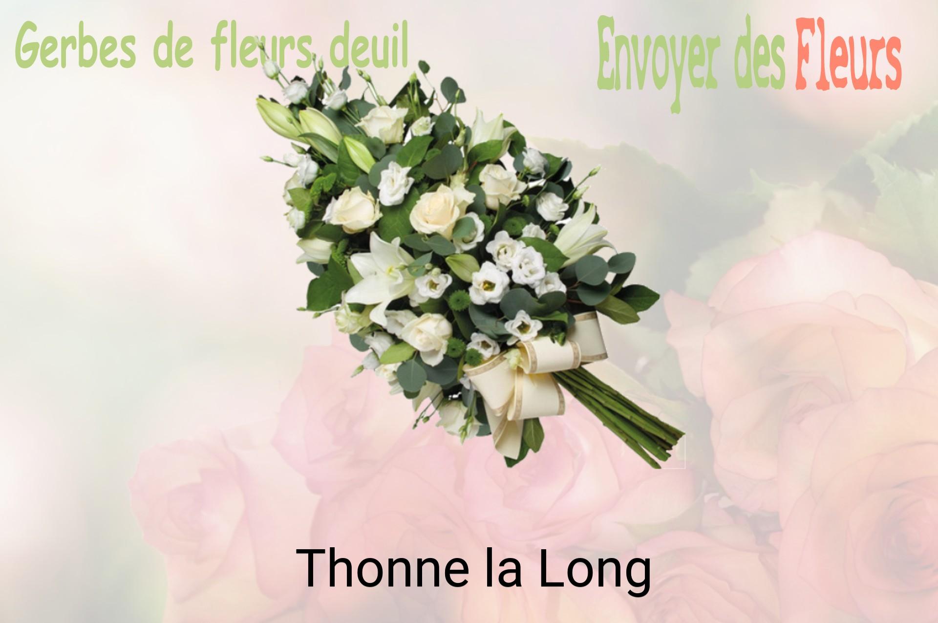 Gerbe de fleurs de deuil livrée à Thonne-la-Long